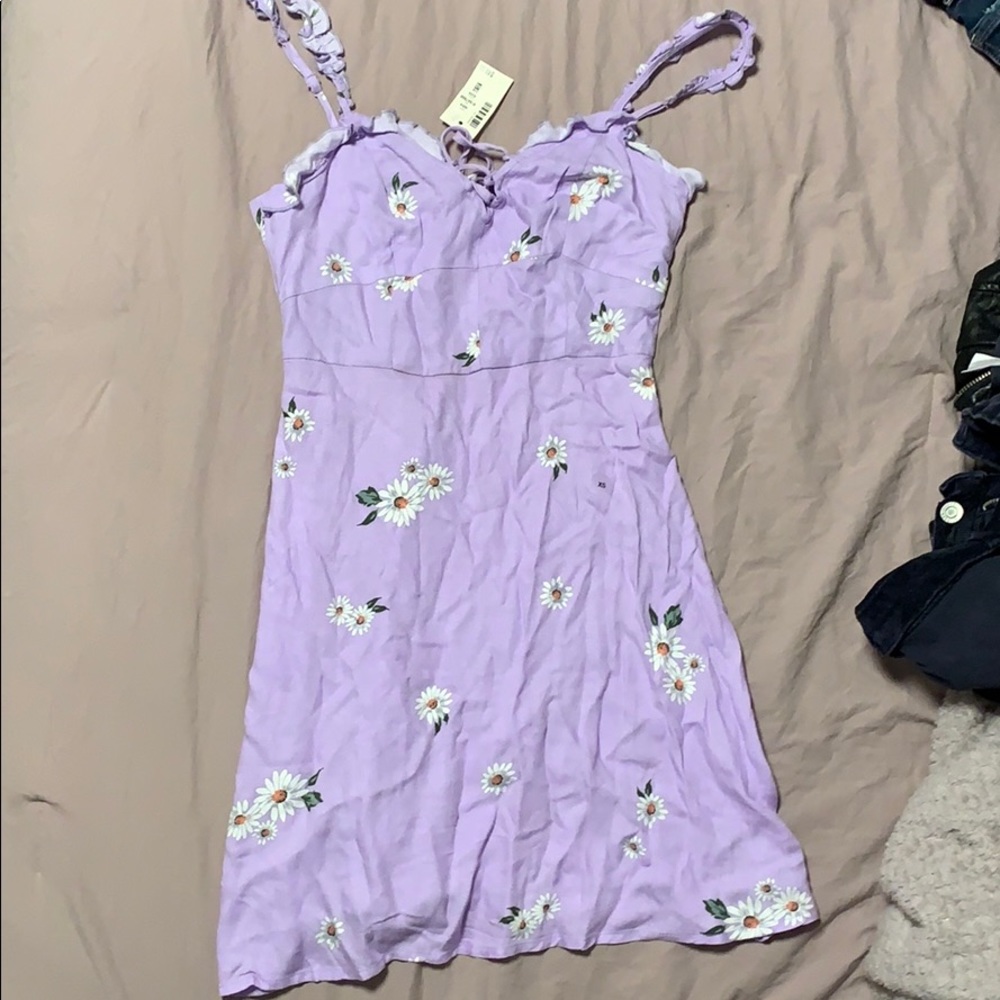 Lavender purple skater dress
